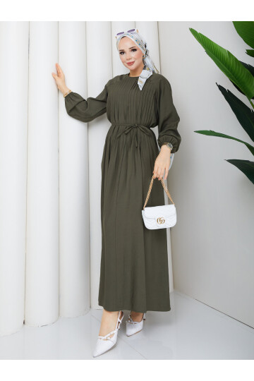02430 Robe Pileli Elbise
