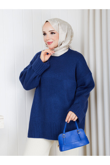 0801 Vnz Pinteres Oversize Kazak-Lacivert