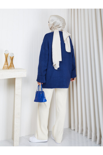 0801 Vnz Pinteres Oversize Kazak-Lacivert