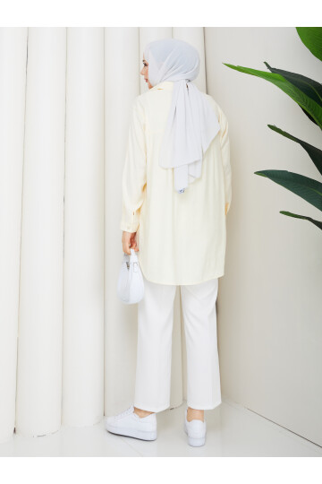 ALEX TEK CEP GÖMLEK - SARI