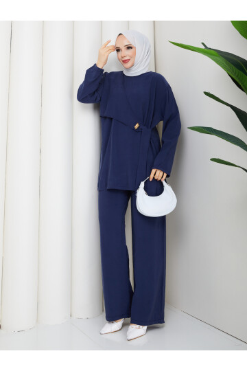 CUPRA YAN BAĞLAMALI TAKIM - LACİVERT