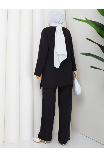 CUPRA YAN BAĞLAMALI TAKIM - SİYAH