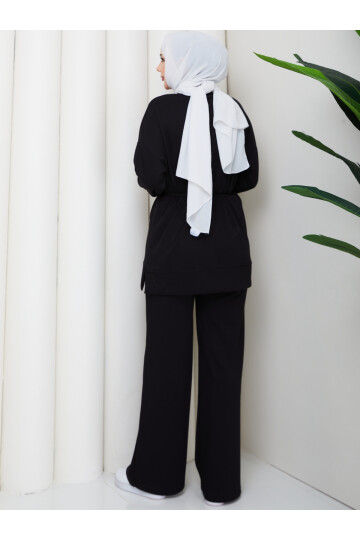 İPLİ TAKIM - SİYAH