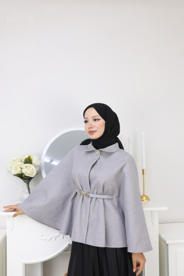 KISA  KEMERLİ PANÇO -FÜME