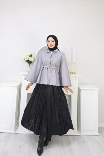 KISA  KEMERLİ PANÇO -FÜME