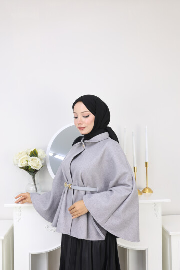 KISA  KEMERLİ PANÇO -FÜME