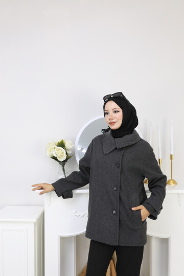 KRMT KAŞE KISA CEKET -FÜME