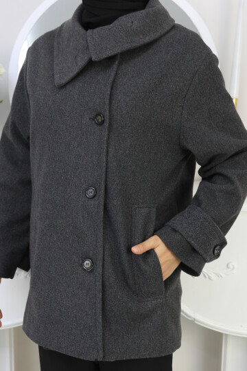 KRMT KAŞE KISA CEKET -FÜME