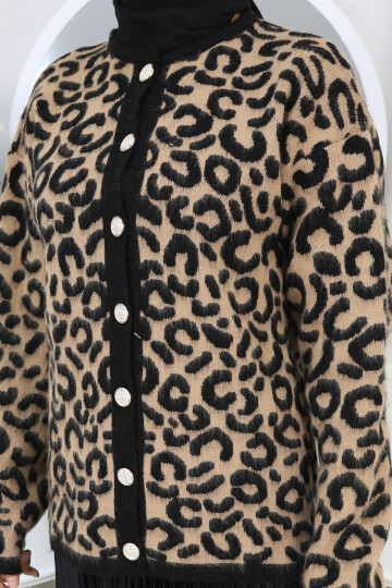 LEOPAR DESEN  HIRKA -CAMEL