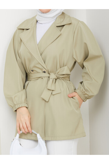 MY ARABOY TRENÇKOT-AÇIK YEŞİL