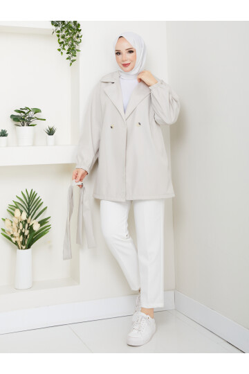 MY ARABOY TRENÇKOT-KREM