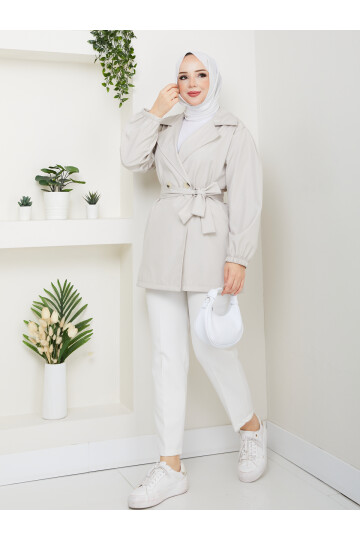MY ARABOY TRENÇKOT-KREM