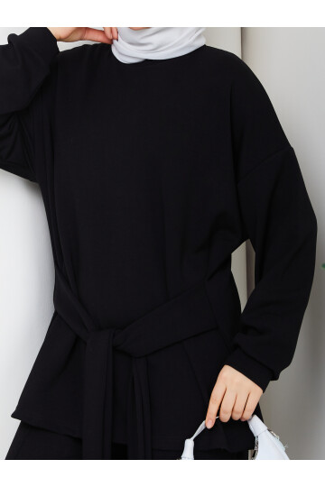 ÖN BAĞLAMALI OYSHO TAKIM - SİYAH