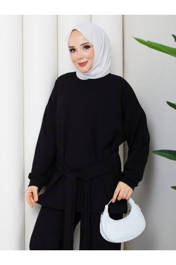 ÖN BAĞLAMALI OYSHO TAKIM - SİYAH