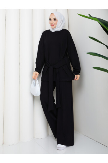 ÖN BAĞLAMALI OYSHO TAKIM - SİYAH