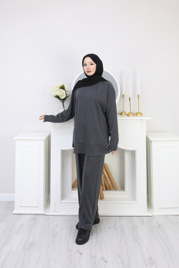 OYSHO OVEL TAKIM -ANTRASİT