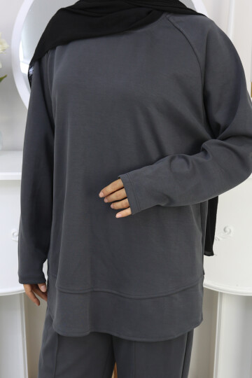 OYSHO OVEL TAKIM -ANTRASİT