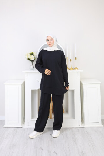 OYSHO OVEL TAKIM -SİYAH