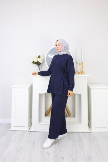 TAŞLI TAKIM-LACİVERT