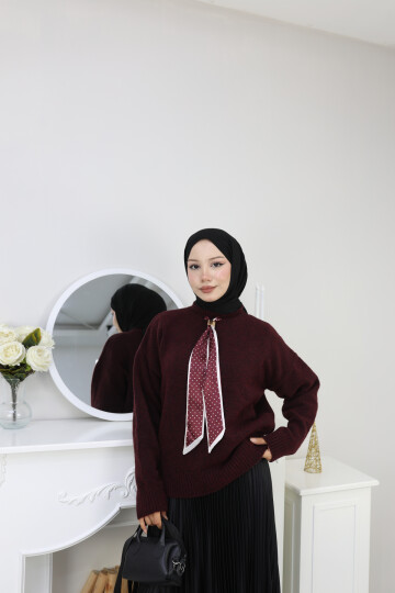 VNZ  FULARLI KAZAK - BORDO