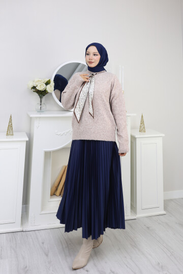 VNZ  FULARLI KAZAK - VİZON