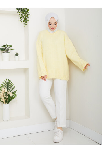 VNZ PİNTEREST KAZAK-SARI